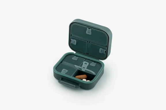 GoBox mini, dunkelgrün